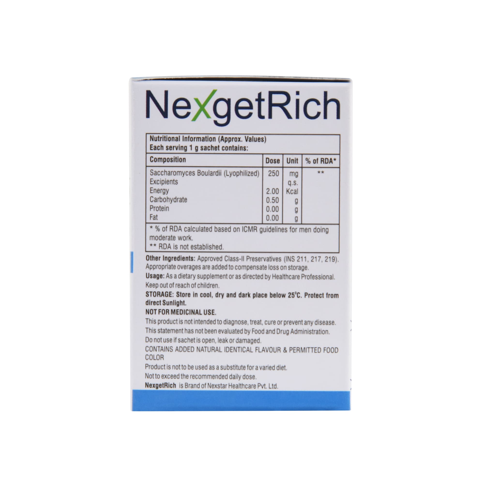 Nexgetrich Sachet Variant 2