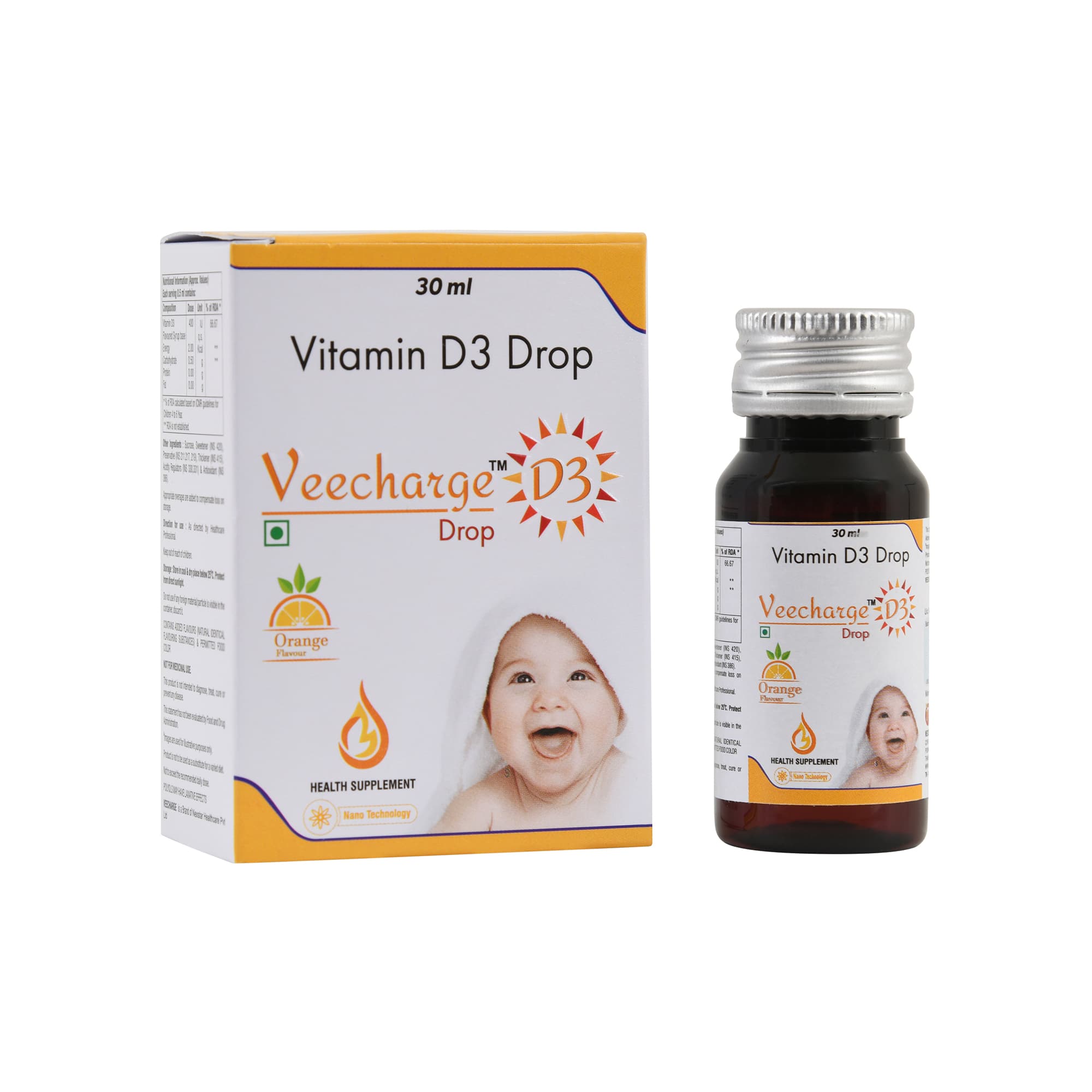 Veecharge D3 Drop
